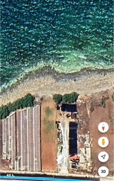 Koutsouras Südostkreta, Koutsouras: Baugrundstück direkt am Meer zu verkaufen Grundstück kaufen